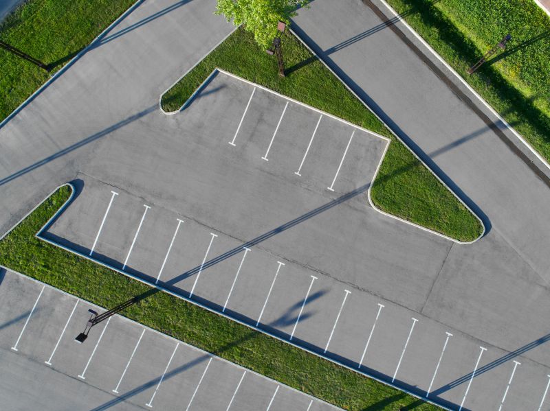 Large-Scale Parking Lots