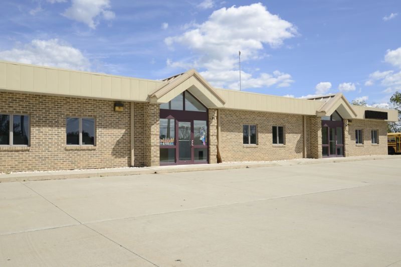 Completed Commercial Parking Lot